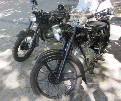 Мотоцикл «Сімсон АВО 425» 1952 року випуску (Німеччина)