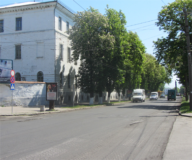Ремонт дороги по вулиці Жовтневій