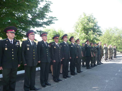 На Полтавщині військова частина військ РХБ відзначила ювілей