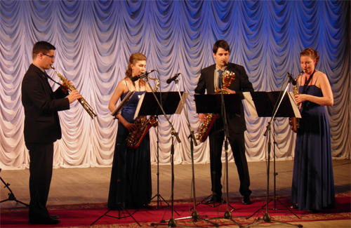 Концерт швейцарських саксофоністів у Полтаві пройшов з аншлагом