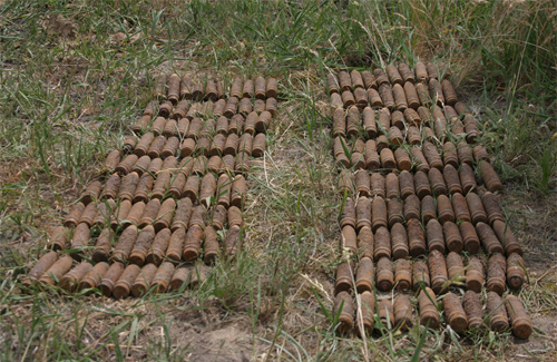 На Полтавщині знешкодили 193 артилерійські снаряди