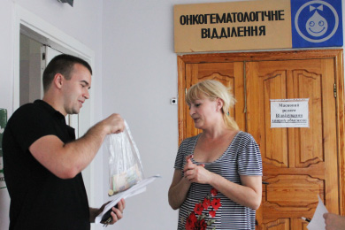 Молоді люди допомогли зібрати кошти на лікування юного полтавця Сергія Сороки