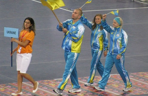 Інна Мажара (праворуч) у складі збірної України