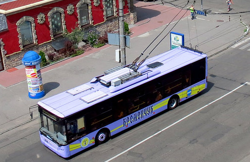 Нові тролейбуси у Кременчуці за добу заробляють 13 тисяч гривень