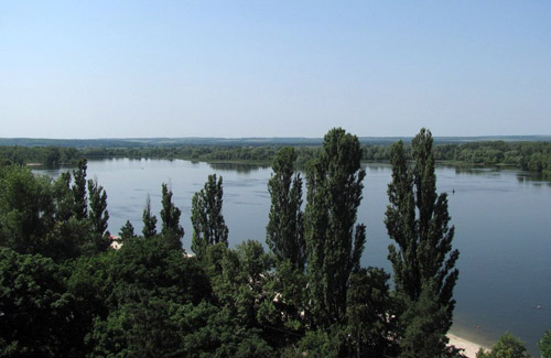 Дніпро у Кременчуці