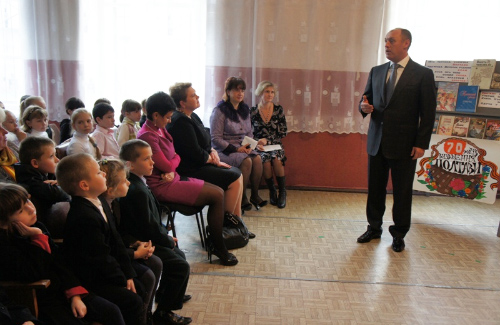 Олександр Мамай відвідав шкільний конкурс «Полтава очима дітей»