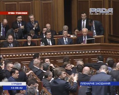 Голосування за відставку Уряду Миколи Азарова