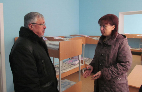 Олександр Коваль та Світлана Порохня інспектують новий дитячий садок