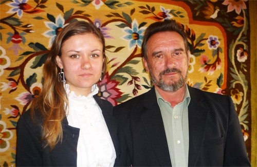 Петро Шевчук з дочкою Людмилою