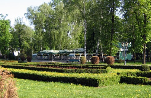 Кафе «Берізка» в історичному парку Полтави