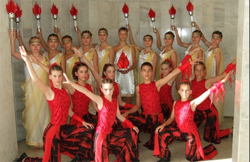 Кременчуцькі степісти танцювали з Григорієм Чапкісом