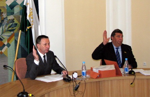 Позачергова сесія міської ради п’ятого скликання на чолі з Андрієм Матковським