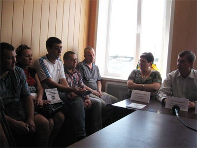 Зустріч із підприємцями, які торгують на ринках Полтави