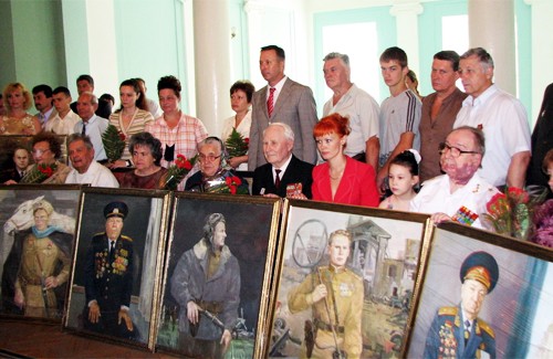 Презентація галереї портретів героїв Великої Вітчизняної війни