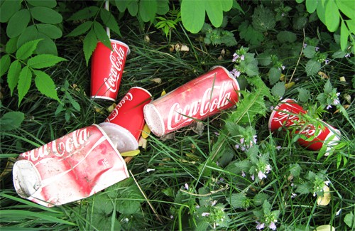 Антиреклама «Кока-Колы» в Полтаве