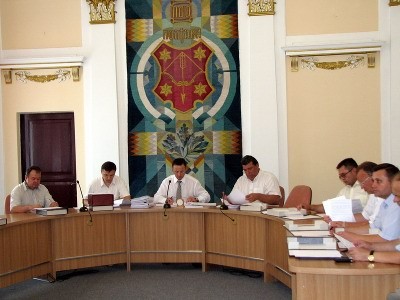 сьогоднішнього засідання полтавського міськвиконкому