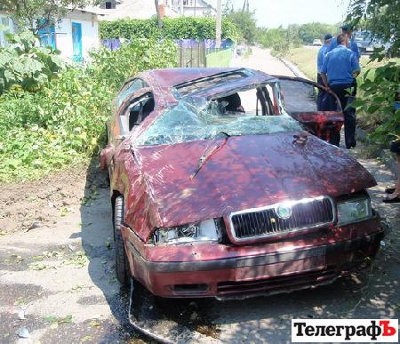 В Кременчуге мойщик автомобилей разбил чужую «Шкоду»