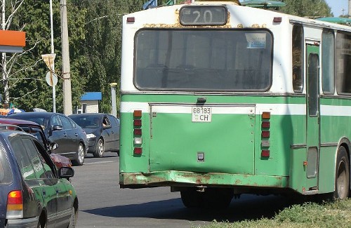Автобус предприятия «УМАК»