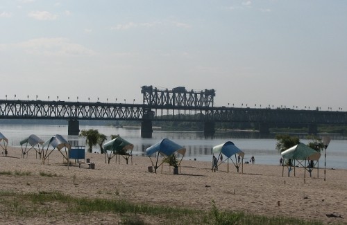 Центральний пляж Кременчука