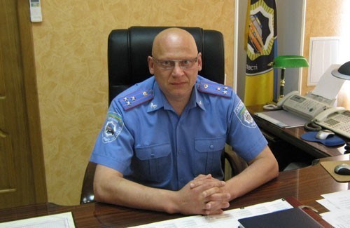 Начальник Управління Державтоінспекції в Полтавській області Олександр Штепа