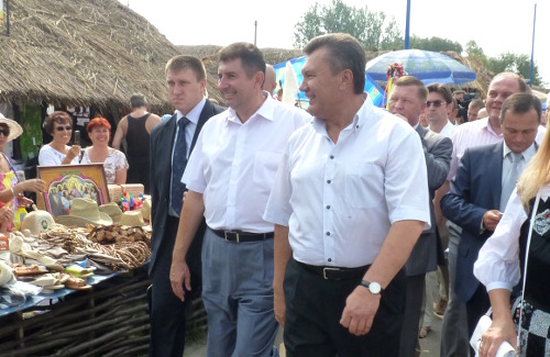 Александр Удовиченко и Виктор Янукович