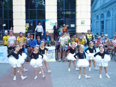Шоста Всеукраїнська велоестафета «Спорт для всіх єднає Україну»