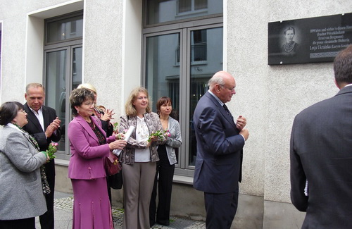 У Берліні відкрили меморіальну дошку Лесі Українці