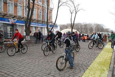 Проект прокладання велодоріжок в Полтаві