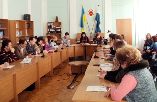 Совещание Полтавского городского центра социальных служб для семьи, детей и молодёжи