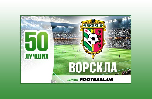 50 лучших игроков полтавской «Ворсклы» по версии football.ua