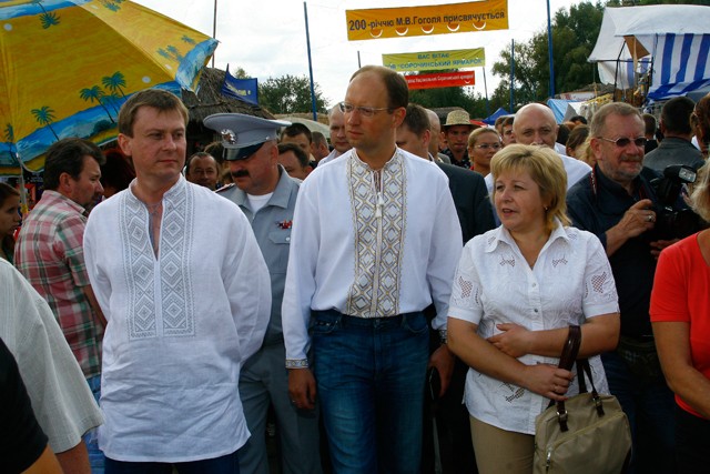 Арсеній Яценюк на Сорочинському ярмарку