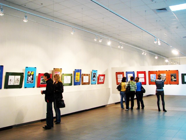 Выставка карикатур в Галерее искусств