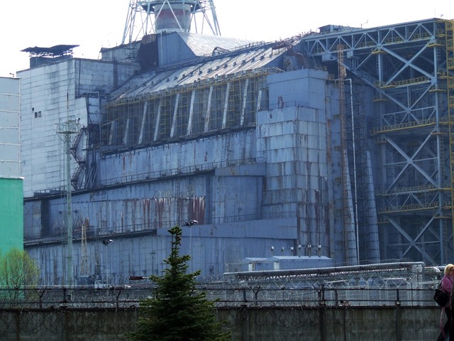 Нинішній вигляд 4-го реактора