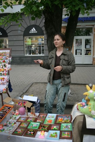 Полтавка Катерина Баранова-Люта робить симпатичні мініатюри з пластики