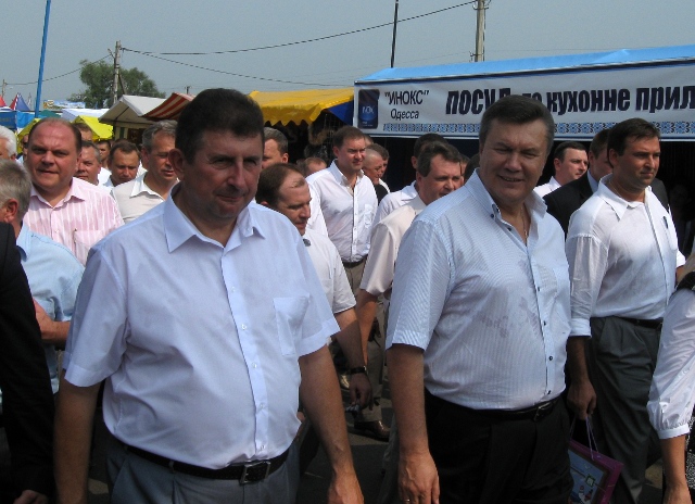 Олександр Удовіченко та Віктор Янукович