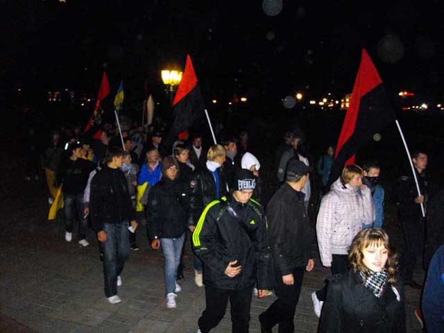 Марш УПА в Полтаві