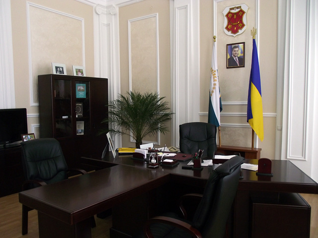 Рабочее место Александра Мамая созерцает Виктор Янукович