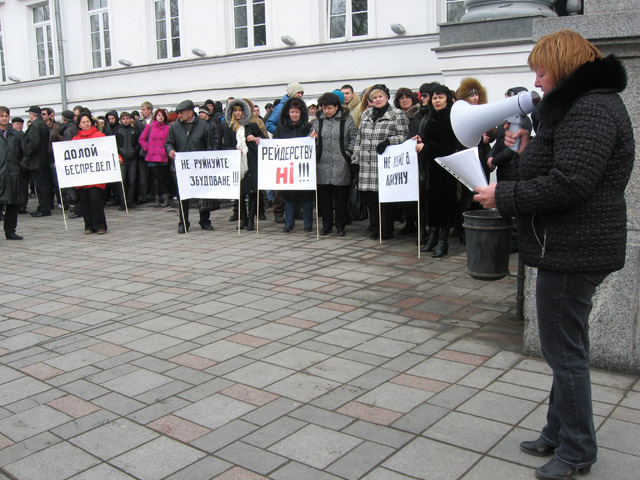 Власниця ринку «Браїлки» Тетяна Бондаренко закликає підприємців захищати свої права