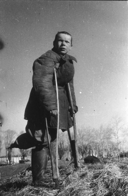Подросток-калека в блокадном Ленинграде