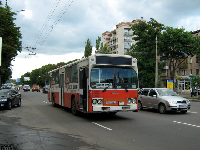 Scania на маршруте «Полтава — Судиивка».
УМАК на этом маршруте работал всего пять дней.