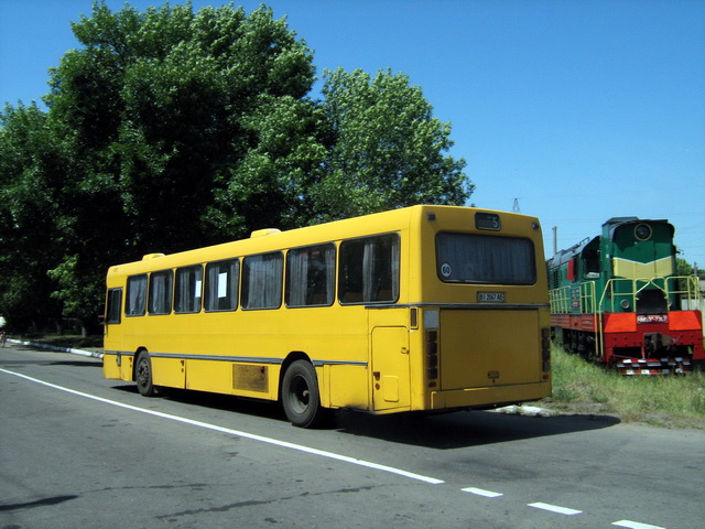 DAB/Scania 33-го маршрута на ул. Яковчанской