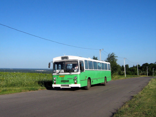 Saffle/Volvo на маршруте №4 в Дальних Яковцах в первый день работы СП «УМАК» на этом маршруте