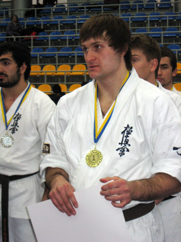 Александр Еременко (победитель в категории от 80 до 90 кг) был отмечен на чемпионате Украины по Киокушин карате, как боец с лучшей техникой. Он также — чемпион Европы в 2011 году. Завоевал 7-ое место из 192 спортсменов, которые приняли участие в последнем