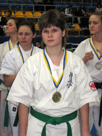 Полтавчанка Таня Ивахно — золотая медалистка в весе до 55 кг