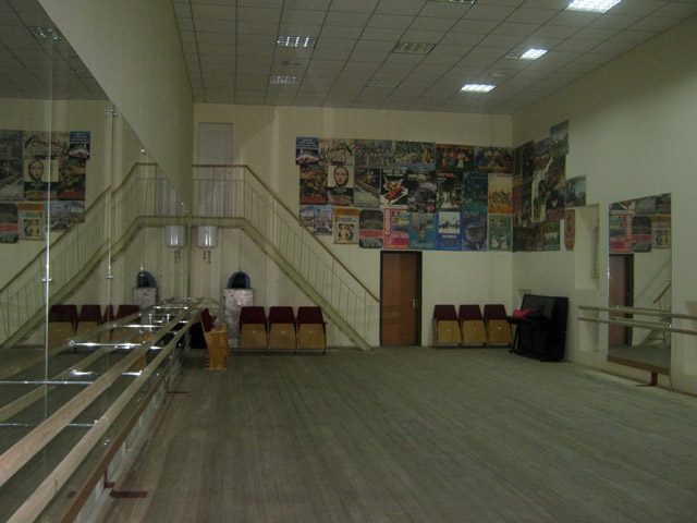 Відремонтований балетний зал