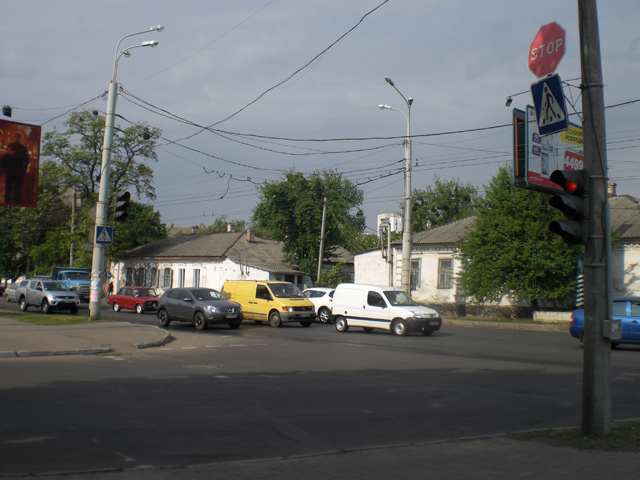 Перекресток улиц Сенная и Пушкина