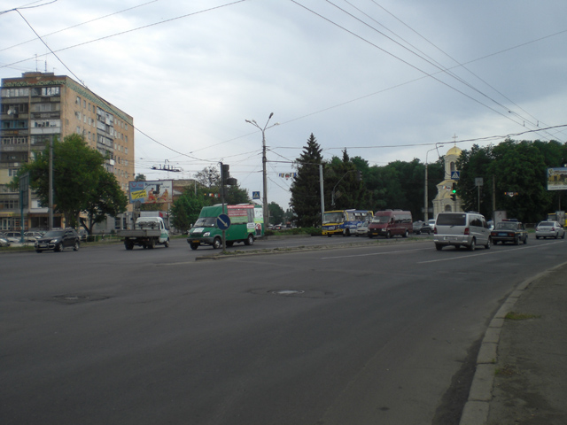 Перекресток улиц Кагамлыка, Фрунзе и Розы Люксимбург