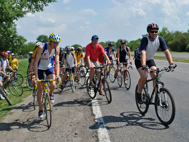 Велосипедисти Полтавського району проїхали «Маршрутом пам’яті»