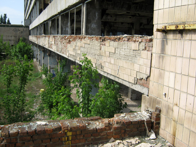 Фото з другого поверху заводу «Знамя»