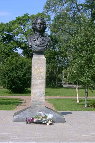Памятник Петру I в Сестрорецке